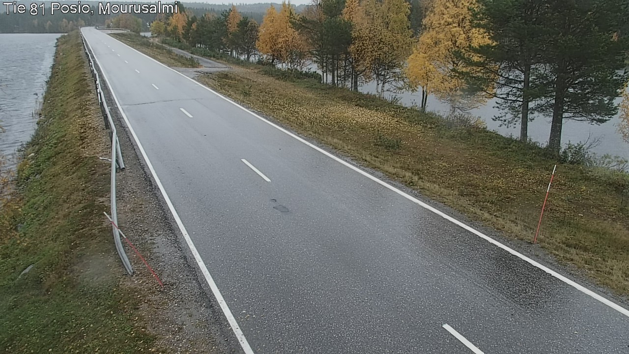 Kelikamerat Kuva Tie 81 Posio, Mourusalmi, Posio, Lappi