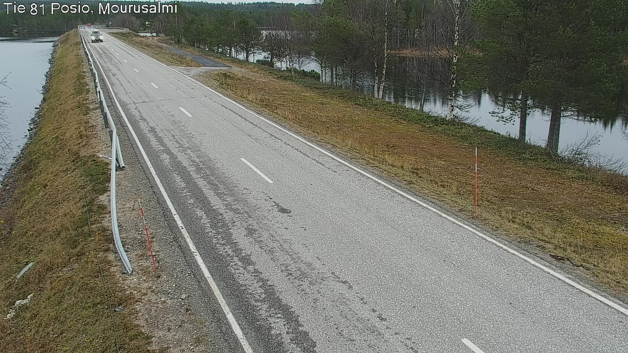 Kelikamerat Kuva Tie 81 Posio, Mourusalmi, Posio, Lappi