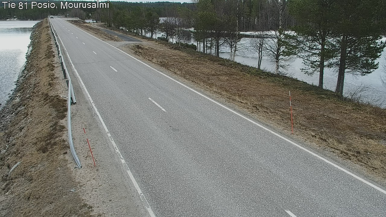 Weather Camera Image Road 81 Posio, Mourusalmi, Posio, Lappi