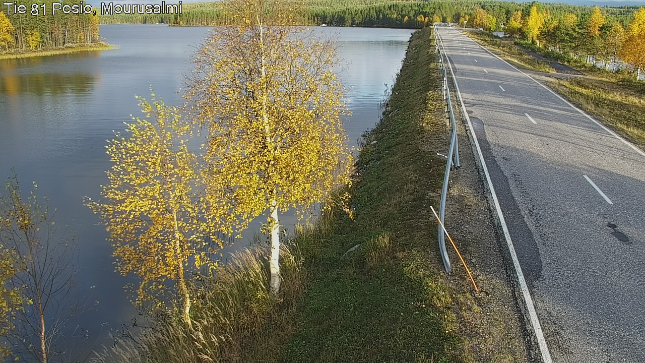 Kelikamerat Kuva Tie 81 Posio, Mourusalmi, Posio, Lappi
