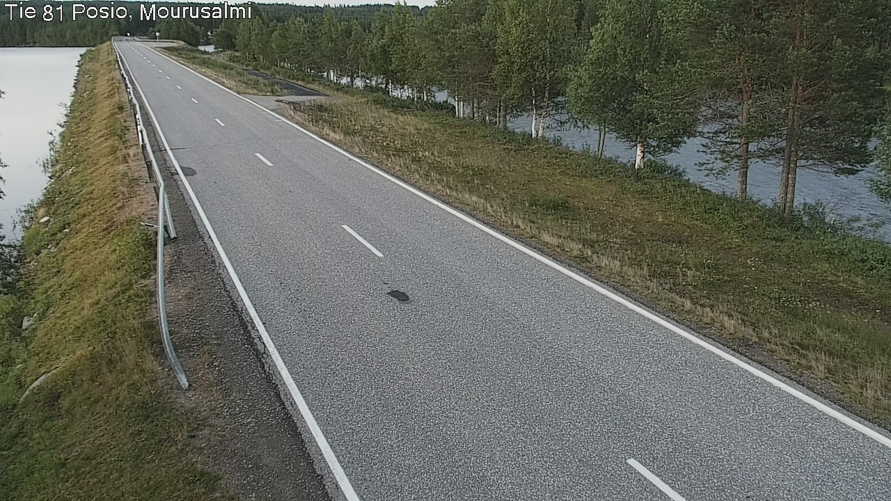Kelikamerat Kuva Tie 81 Posio, Mourusalmi, Posio, Lappi