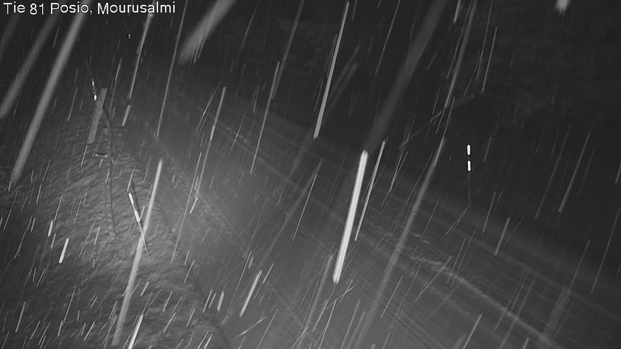 Weather Camera Image Väg 81 Posio, Mourusalmi, Posio, Lappi