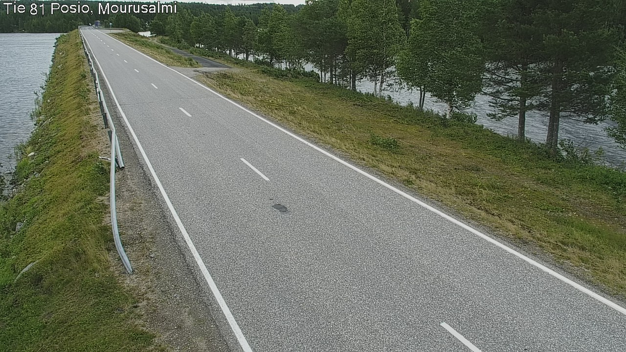 Kelikamerat Kuva Tie 81 Posio, Mourusalmi, Posio, Lappi