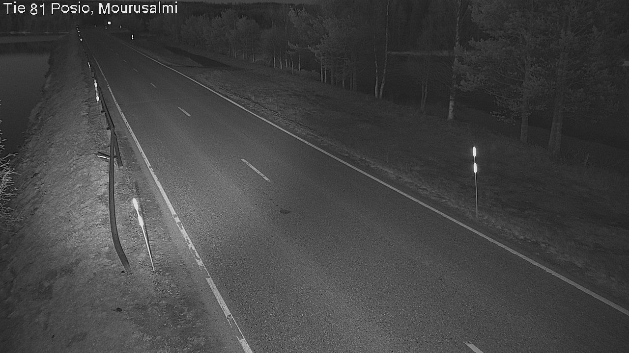 Weather Camera Image Road 81 Posio, Mourusalmi, Posio, Lappi
