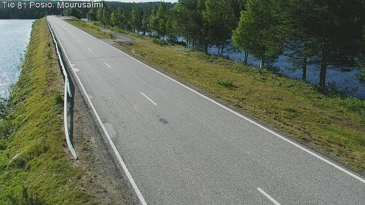 Kelikamerat Kuva Tie 81 Posio, Mourusalmi, Posio, Lappi