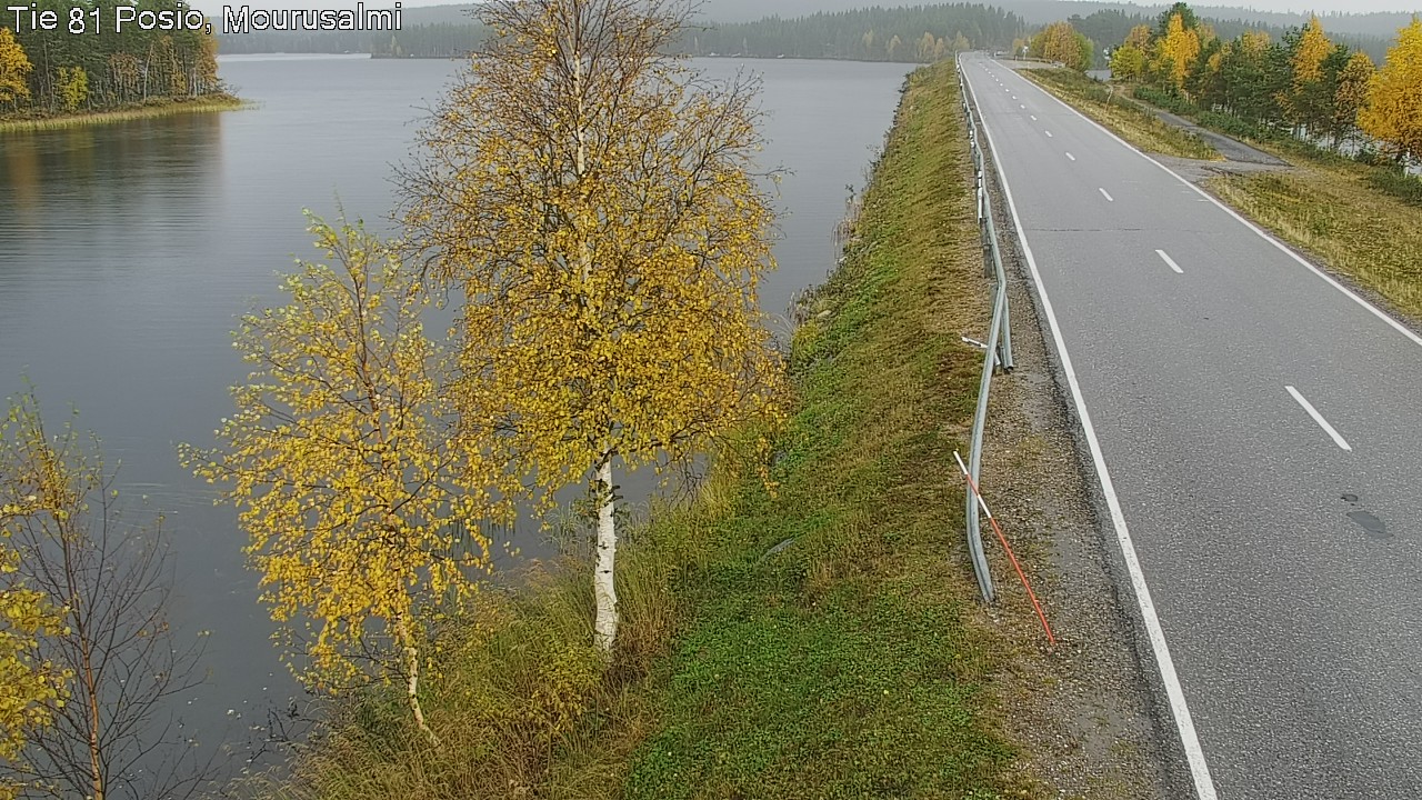 Kelikamerat Kuva Tie 81 Posio, Mourusalmi, Posio, Lappi