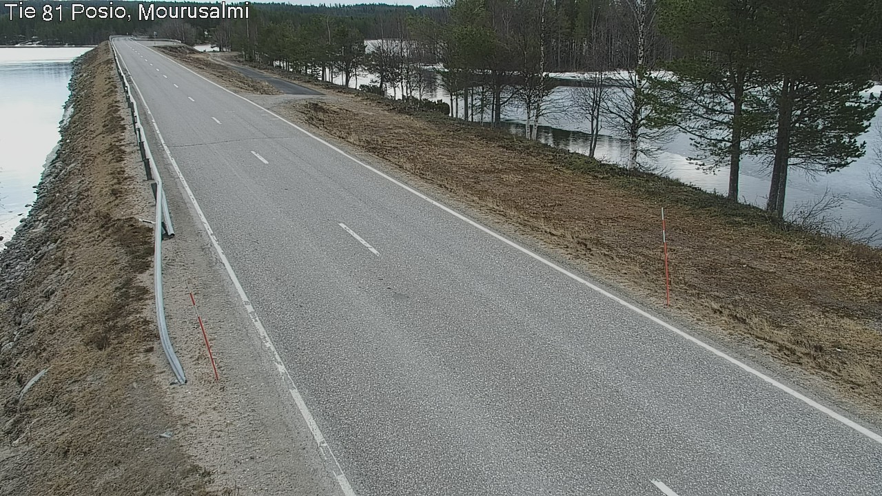 Weather Camera Image Road 81 Posio, Mourusalmi, Posio, Lappi