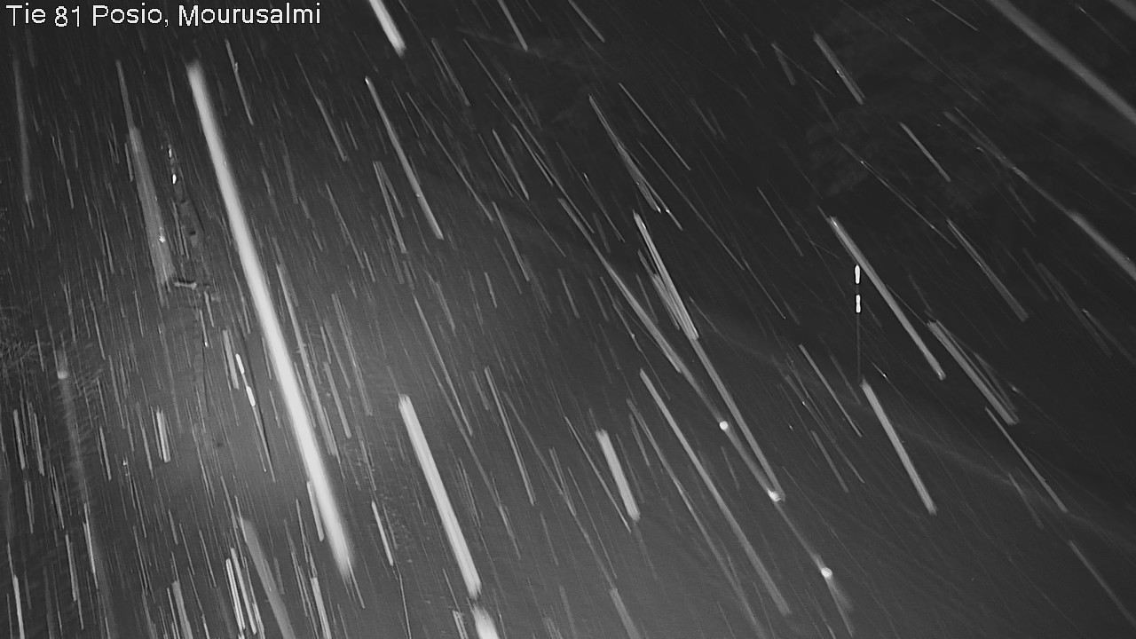 Weather Camera Image Väg 81 Posio, Mourusalmi, Posio, Lappi
