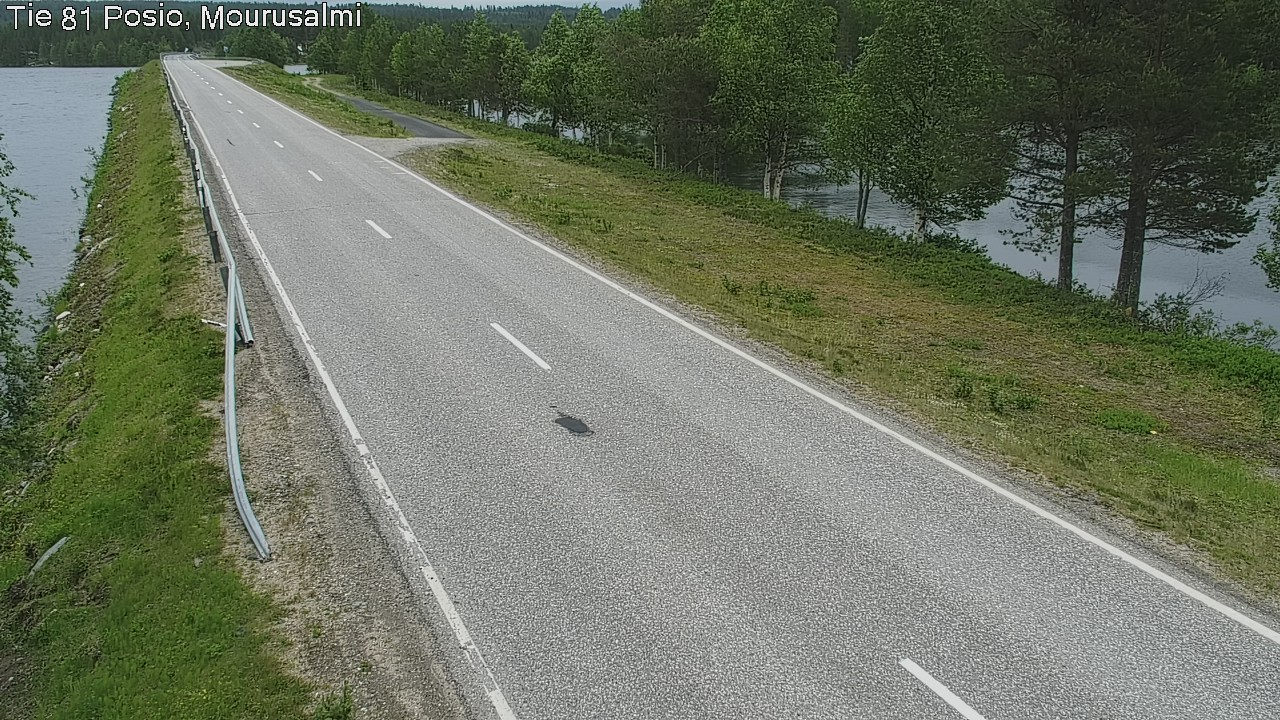 Weather Camera Image Road 81 Posio, Mourusalmi, Posio, Lappi