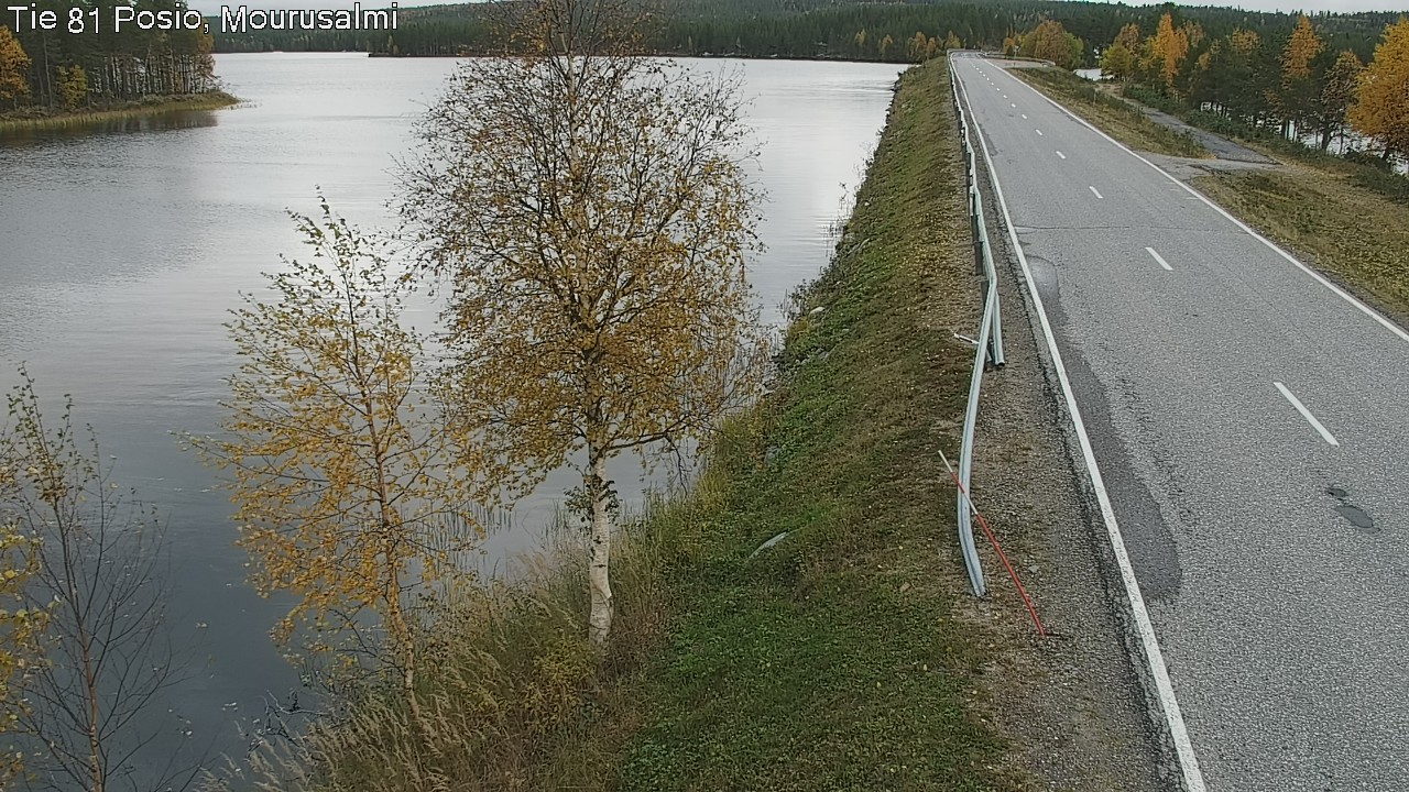Kelikamerat Kuva Tie 81 Posio, Mourusalmi, Posio, Lappi