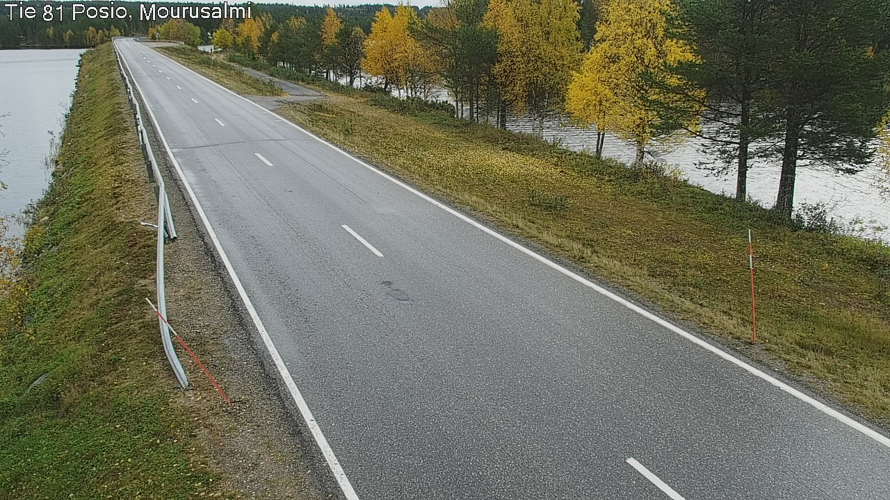 Weather Camera Image Road 81 Posio, Mourusalmi, Posio, Lappi