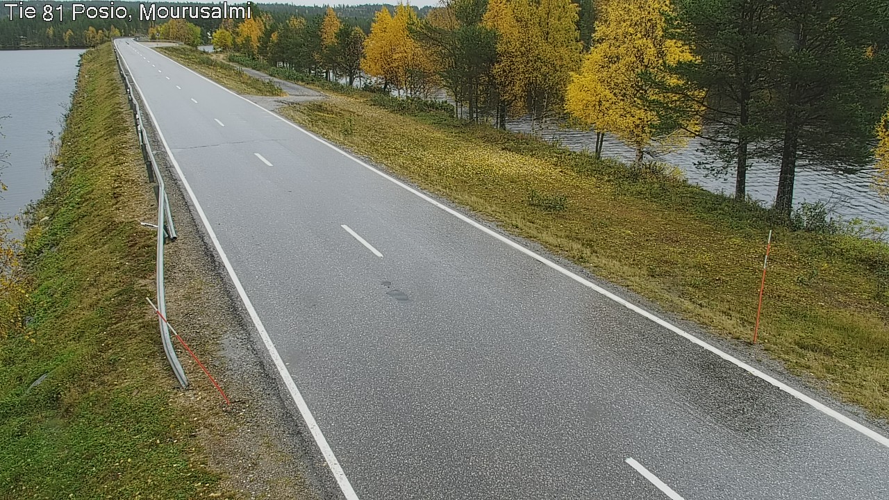 Weather Camera Image Road 81 Posio, Mourusalmi, Posio, Lappi