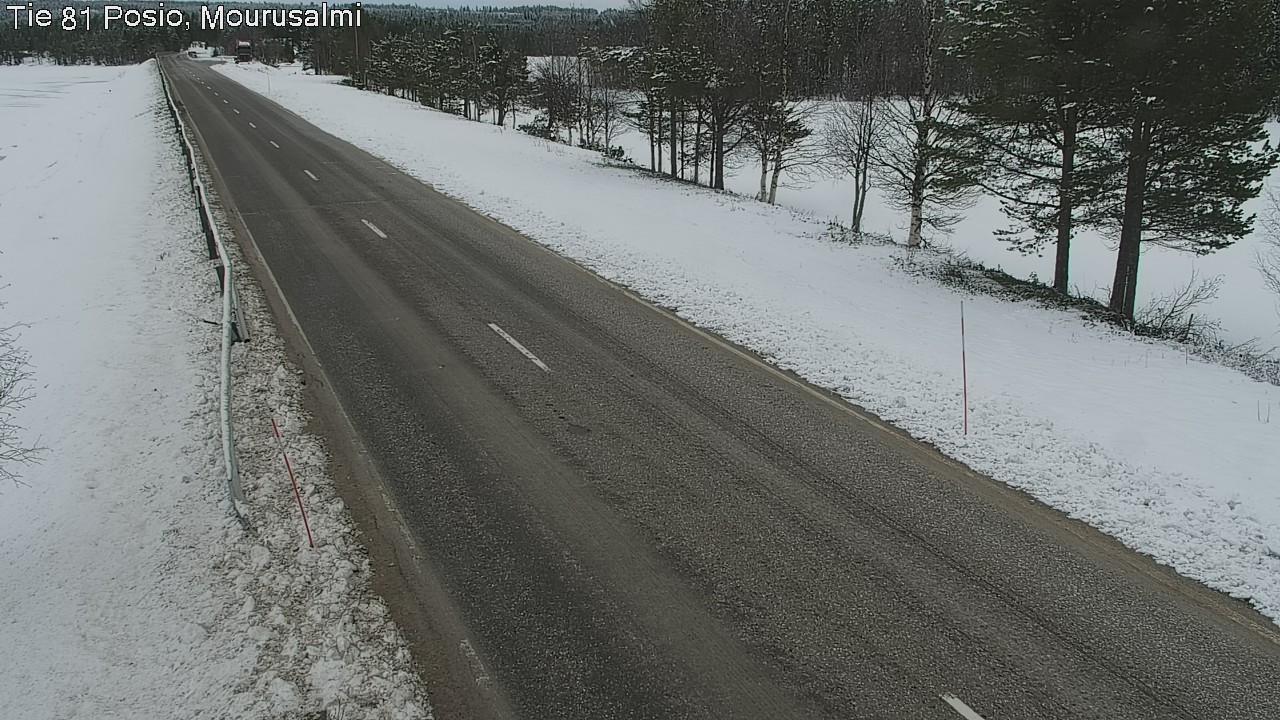 Kelikamerat Kuva Tie 81 Posio, Mourusalmi, Posio, Lappi