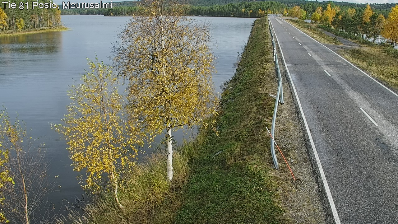 Kelikamerat Kuva Tie 81 Posio, Mourusalmi, Posio, Lappi