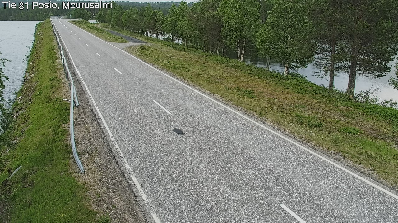 Kelikamerat Kuva Tie 81 Posio, Mourusalmi, Posio, Lappi