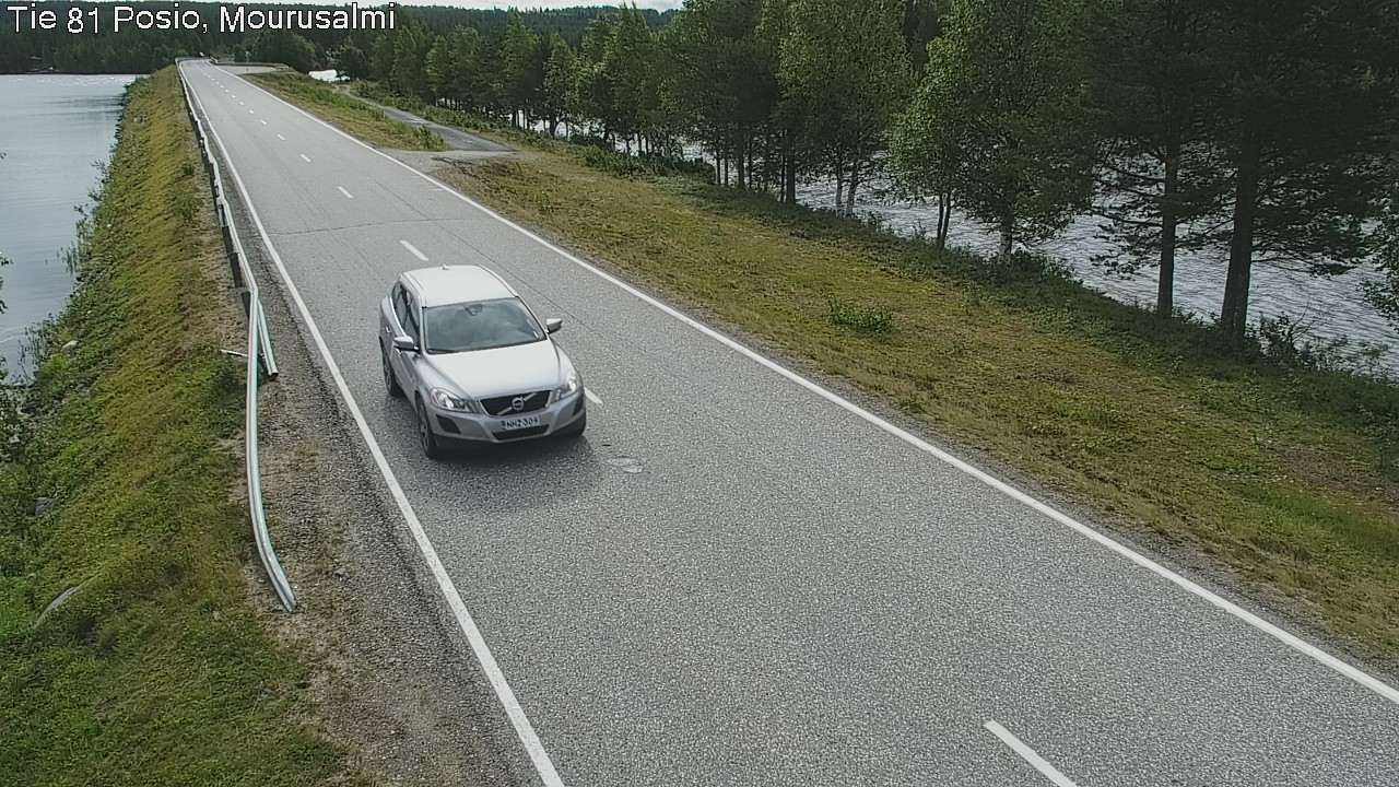 Weather Camera Image Road 81 Posio, Mourusalmi, Posio, Lappi