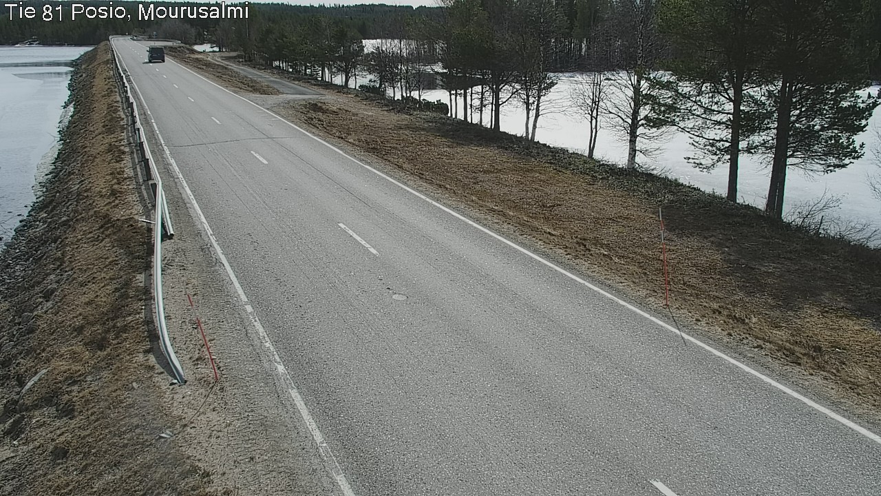 Weather Camera Image Väg 81 Posio, Mourusalmi, Posio, Lappi