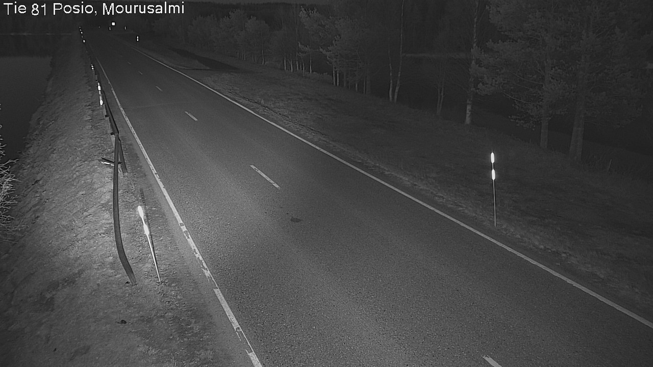 Weather Camera Image Road 81 Posio, Mourusalmi, Posio, Lappi