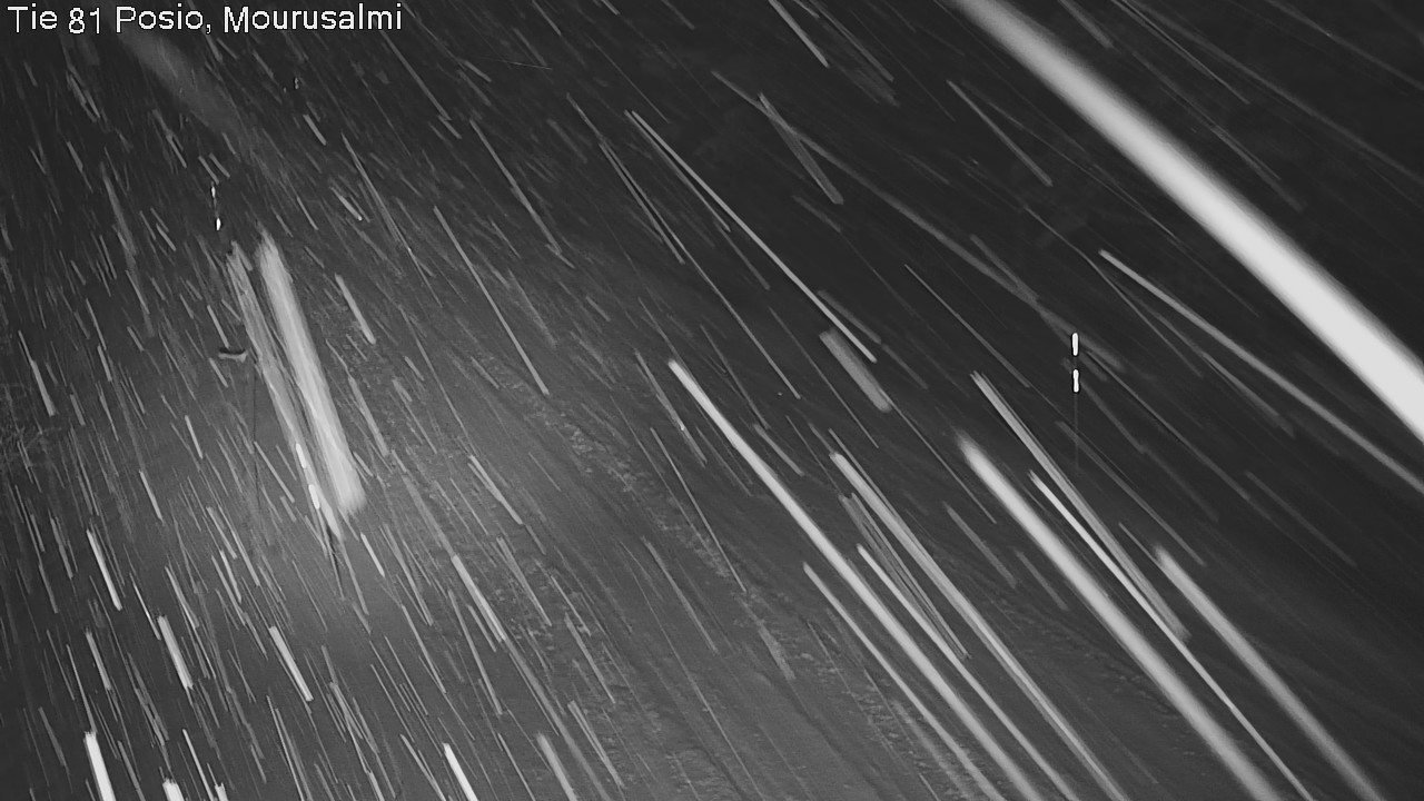 Weather Camera Image Väg 81 Posio, Mourusalmi, Posio, Lappi