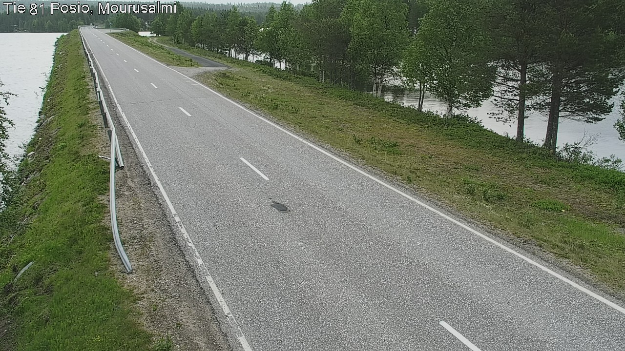 Kelikamerat Kuva Tie 81 Posio, Mourusalmi, Posio, Lappi