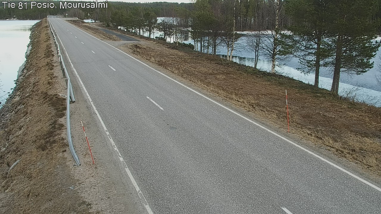 Weather Camera Image Väg 81 Posio, Mourusalmi, Posio, Lappi