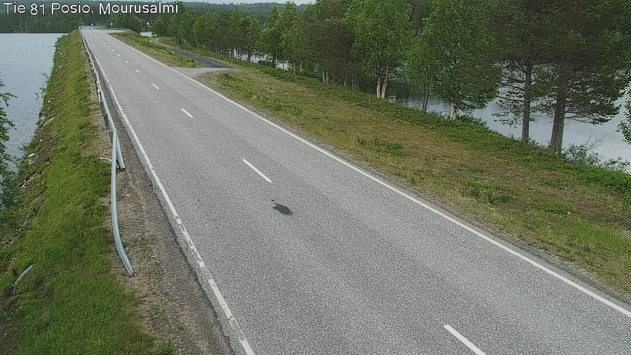 Kelikamerat Kuva Tie 81 Posio, Mourusalmi, Posio, Lappi