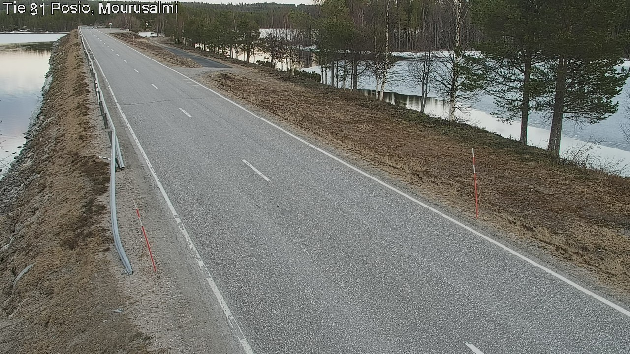 Weather Camera Image Väg 81 Posio, Mourusalmi, Posio, Lappi