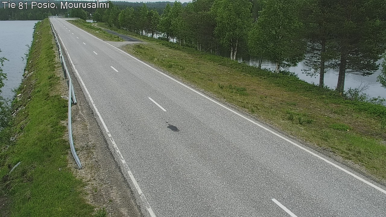 Kelikamerat Kuva Tie 81 Posio, Mourusalmi, Posio, Lappi