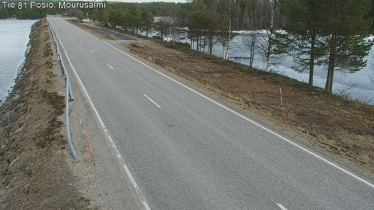 Weather Camera Image Väg 81 Posio, Mourusalmi, Posio, Lappi