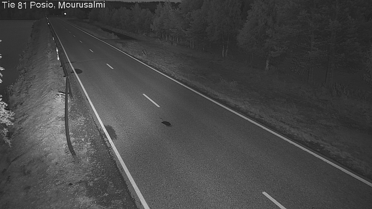 Kelikamerat Kuva Tie 81 Posio, Mourusalmi, Posio, Lappi