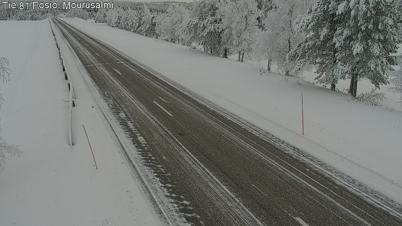 Kelikamerat Kuva Tie 81 Posio, Mourusalmi, Posio, Lappi