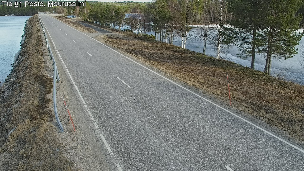 Weather Camera Image Väg 81 Posio, Mourusalmi, Posio, Lappi