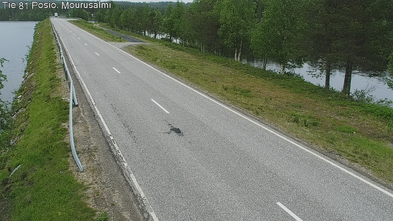 Kelikamerat Kuva Tie 81 Posio, Mourusalmi, Posio, Lappi