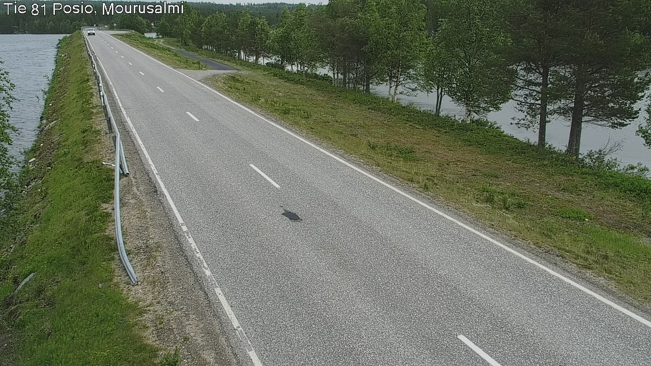 Weather Camera Image Väg 81 Posio, Mourusalmi, Posio, Lappi