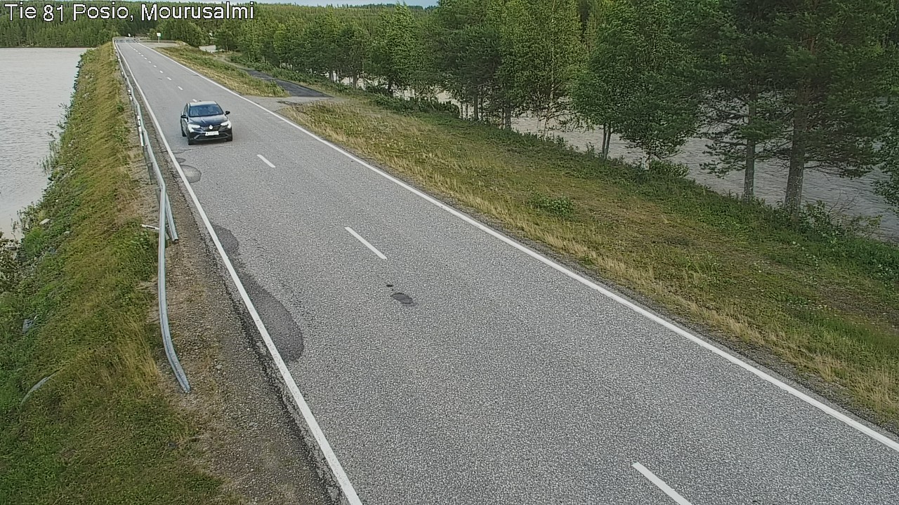 Kelikamerat Kuva Tie 81 Posio, Mourusalmi, Posio, Lappi
