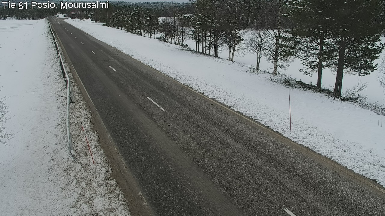 Kelikamerat Kuva Tie 81 Posio, Mourusalmi, Posio, Lappi