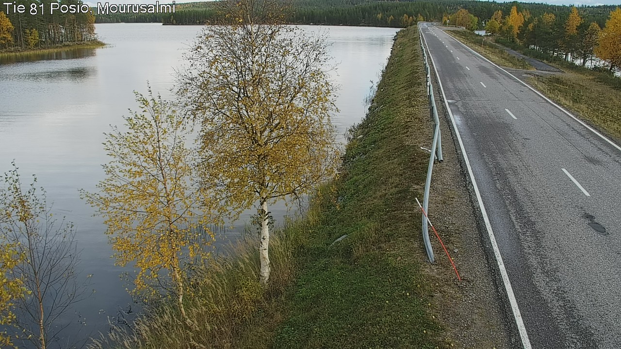 Kelikamerat Kuva Tie 81 Posio, Mourusalmi, Posio, Lappi