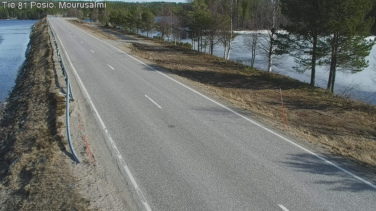Weather Camera Image Väg 81 Posio, Mourusalmi, Posio, Lappi