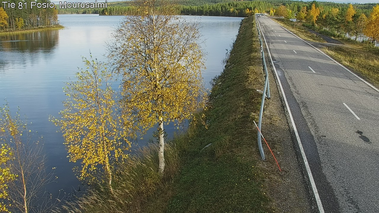 Kelikamerat Kuva Tie 81 Posio, Mourusalmi, Posio, Lappi