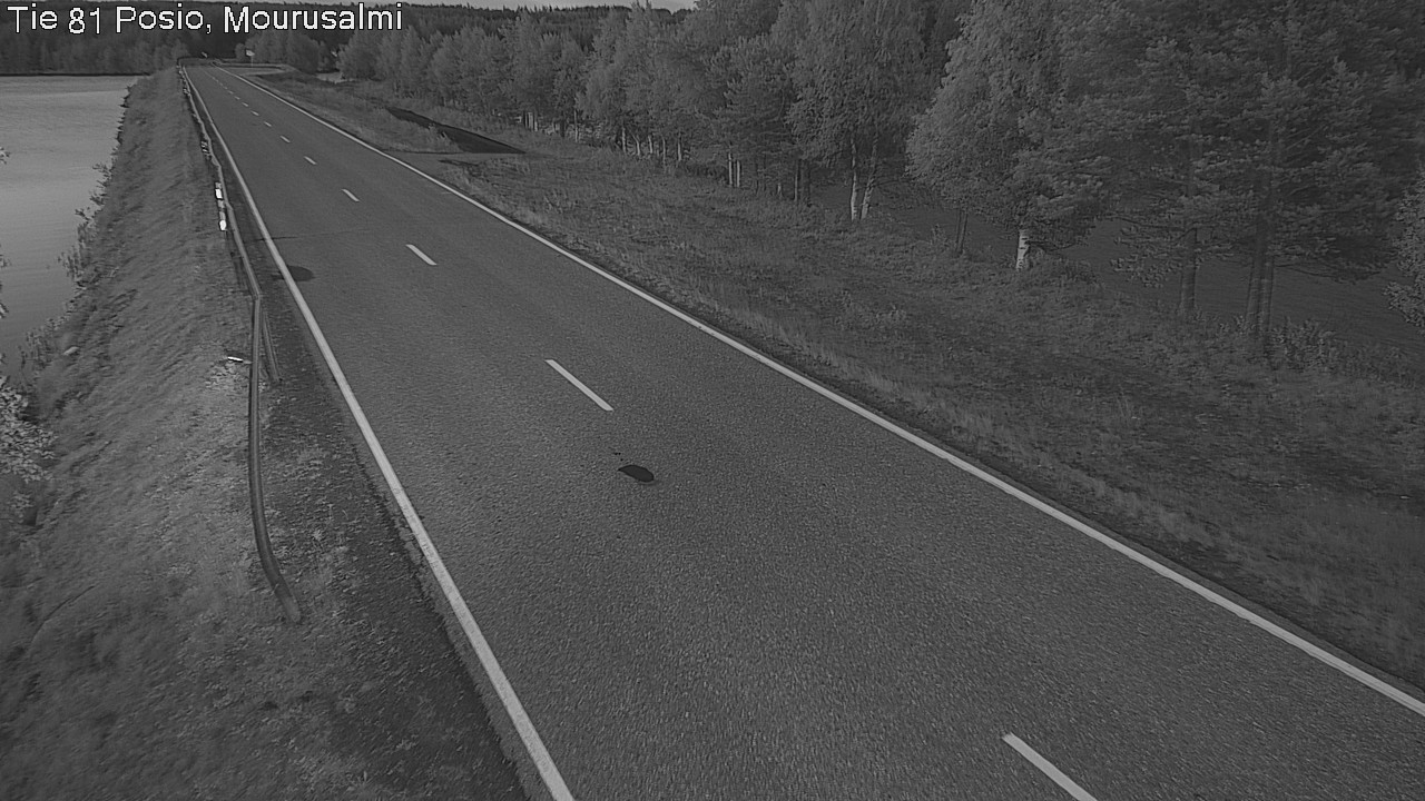 Kelikamerat Kuva Tie 81 Posio, Mourusalmi, Posio, Lappi