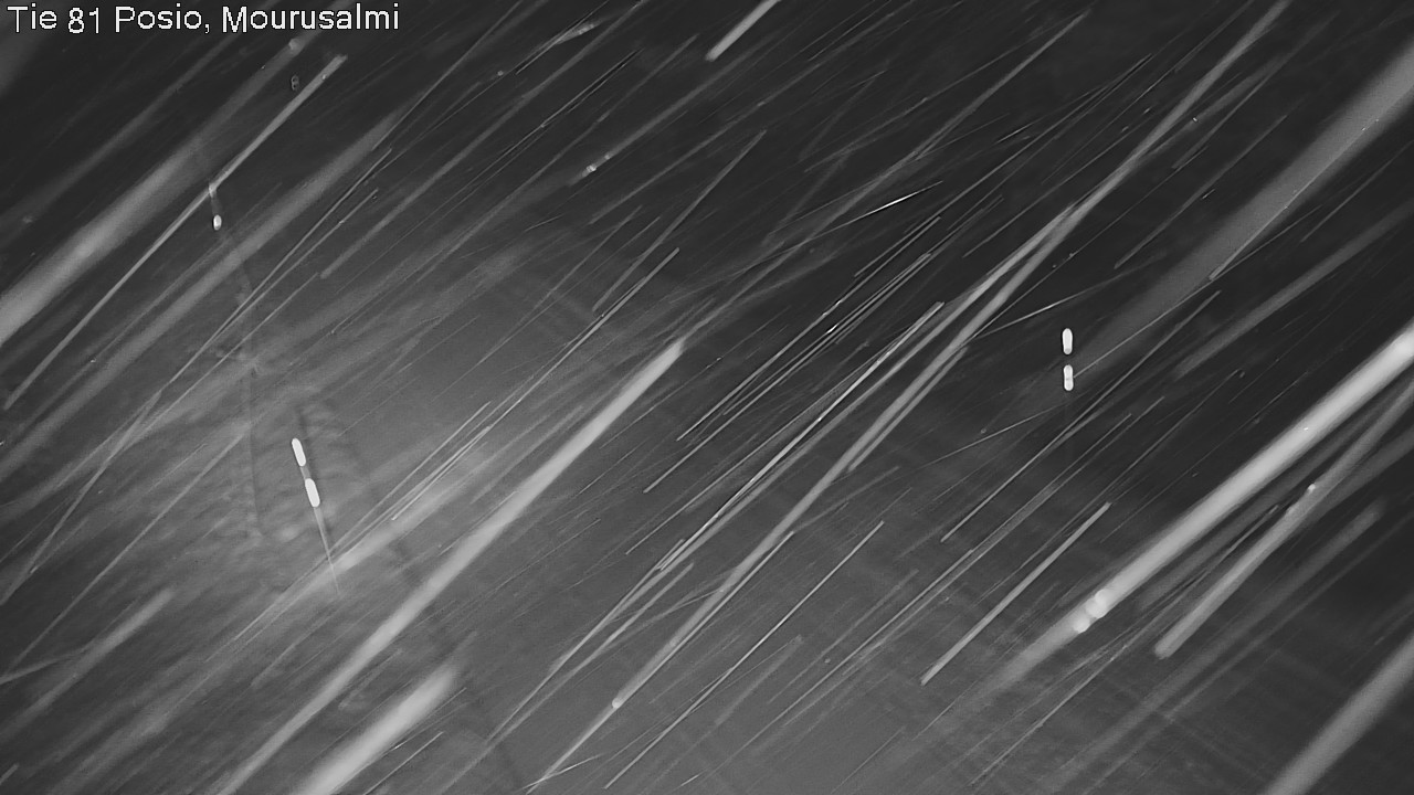 Weather Camera Image Väg 81 Posio, Mourusalmi, Posio, Lappi