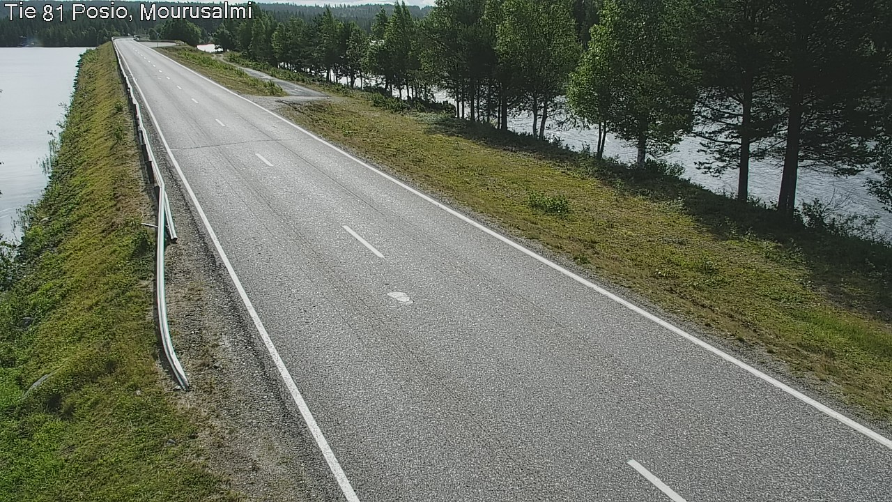 Weather Camera Image Road 81 Posio, Mourusalmi, Posio, Lappi