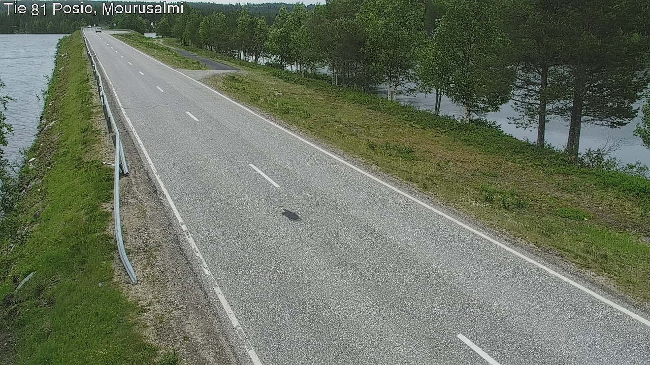 Weather Camera Image Väg 81 Posio, Mourusalmi, Posio, Lappi