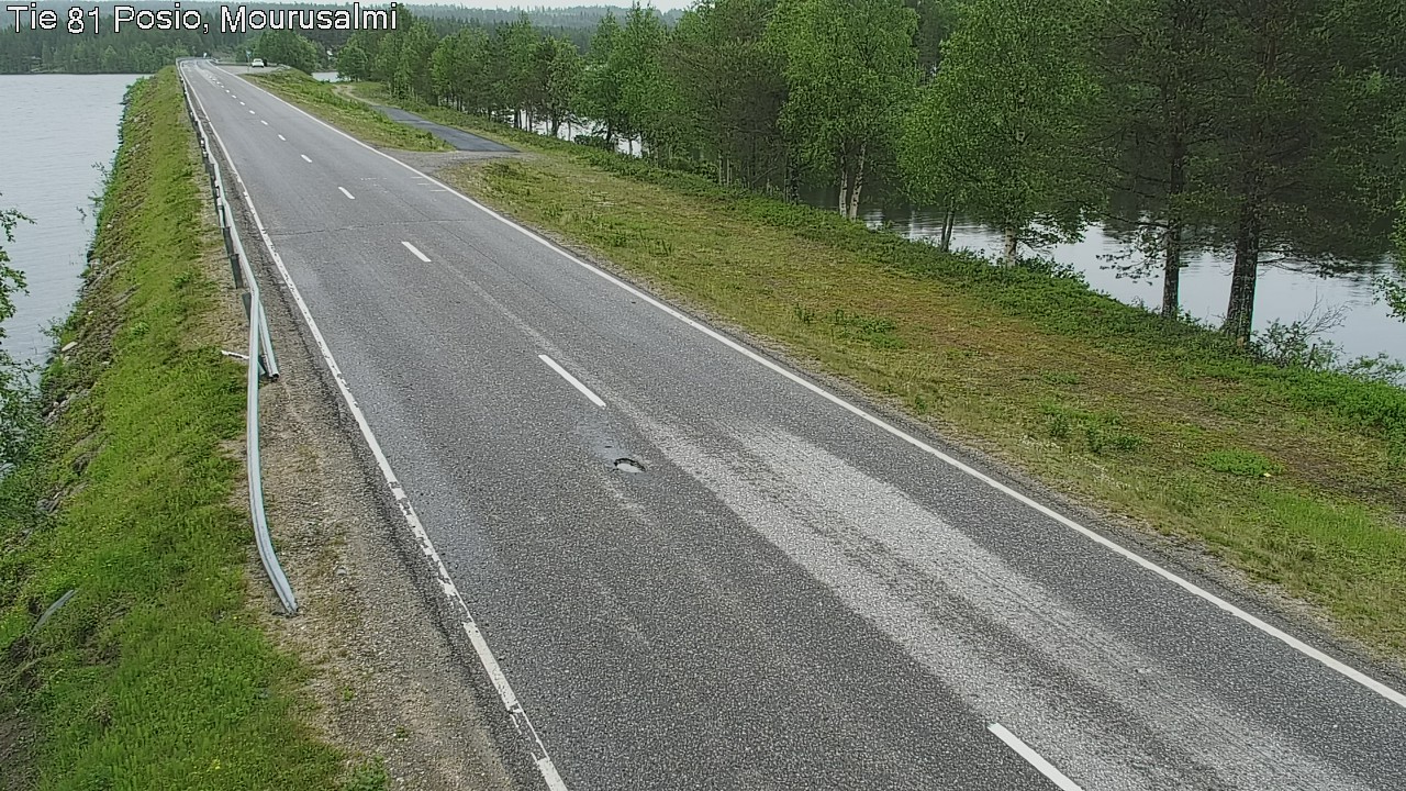 Kelikamerat Kuva Tie 81 Posio, Mourusalmi, Posio, Lappi