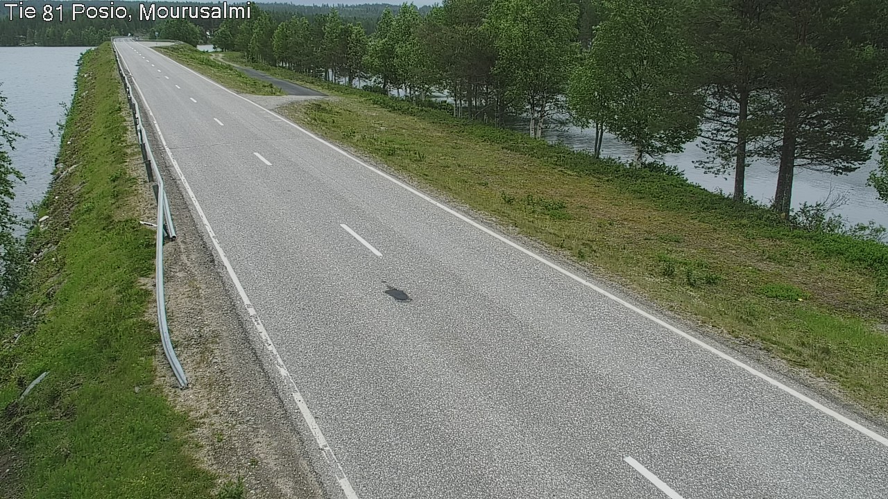 Weather Camera Image Road 81 Posio, Mourusalmi, Posio, Lappi