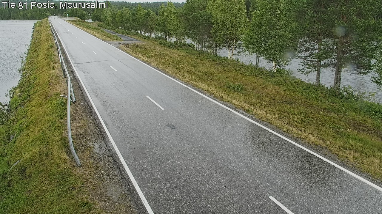 Kelikamerat Kuva Tie 81 Posio, Mourusalmi, Posio, Lappi