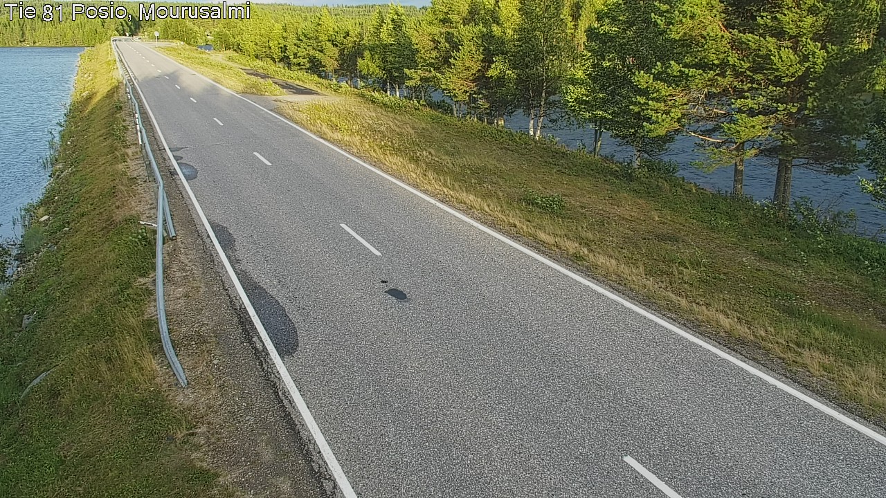 Kelikamerat Kuva Tie 81 Posio, Mourusalmi, Posio, Lappi