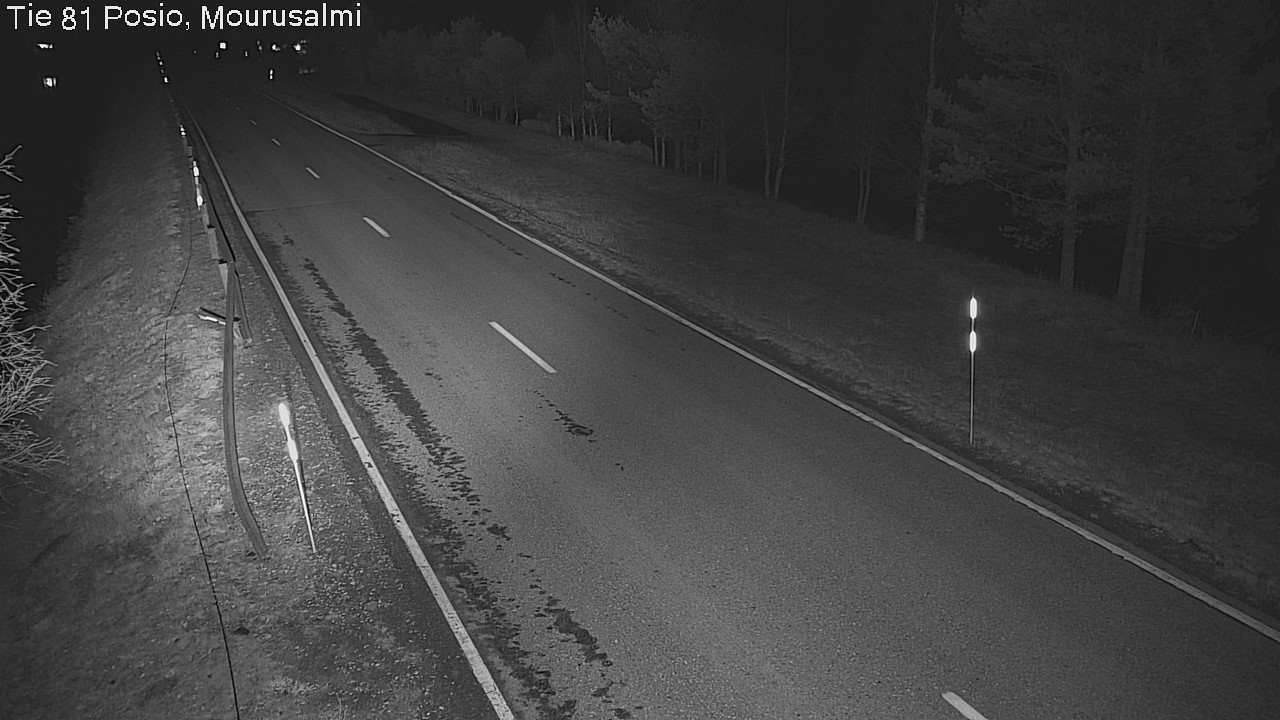 Kelikamerat Kuva Tie 81 Posio, Mourusalmi, Posio, Lappi