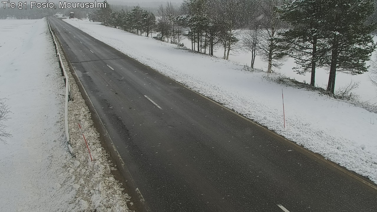 Kelikamerat Kuva Tie 81 Posio, Mourusalmi, Posio, Lappi