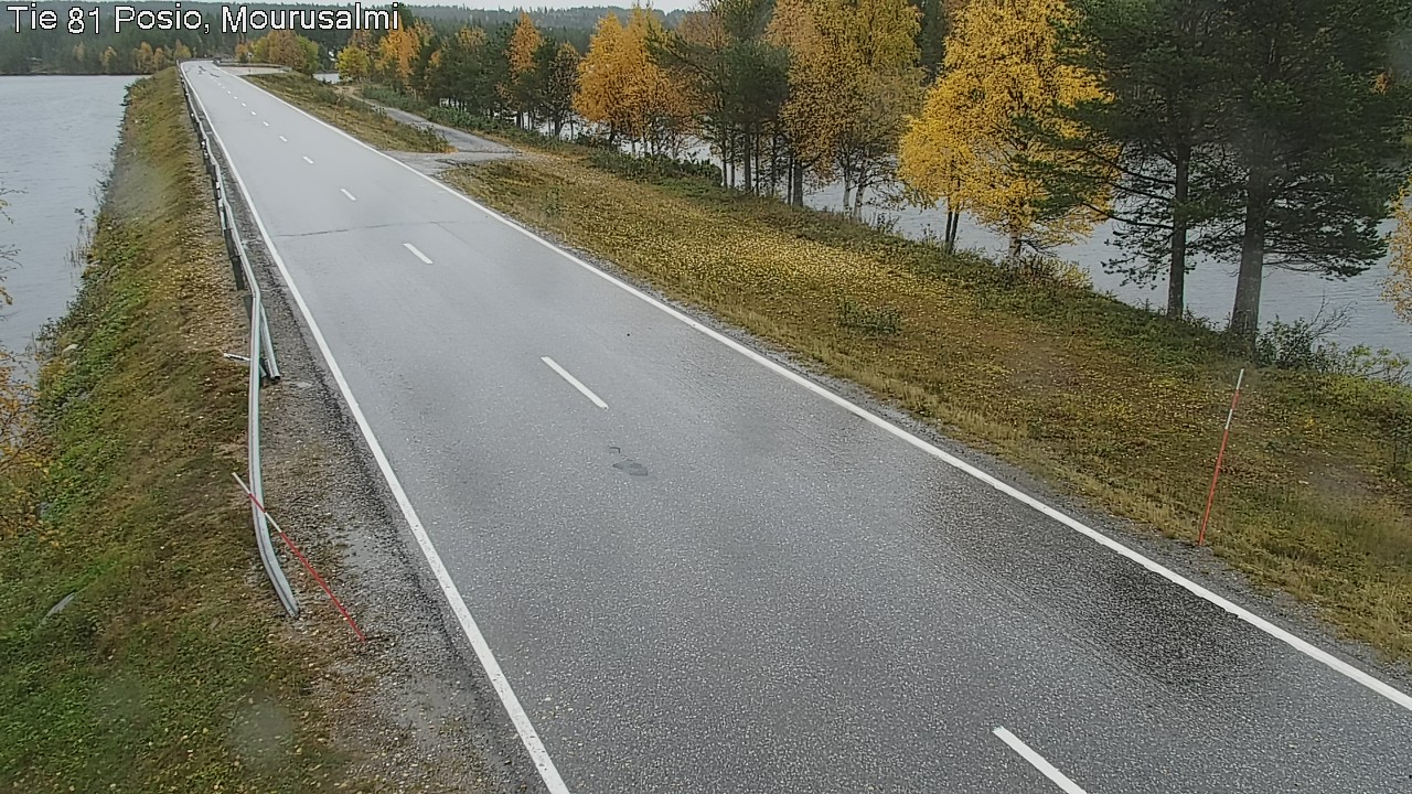 Kelikamerat Kuva Tie 81 Posio, Mourusalmi, Posio, Lappi